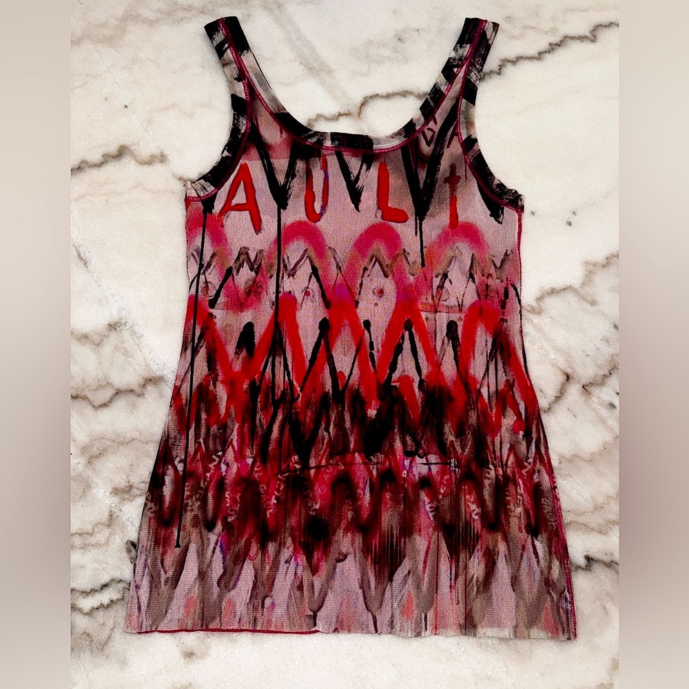 Vintage JPG Soleil Graffiti Tank